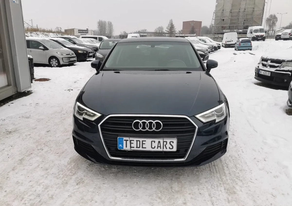 Audi A3 cena 69897 przebieg: 115000, rok produkcji 2017 z Zawidów małe 497